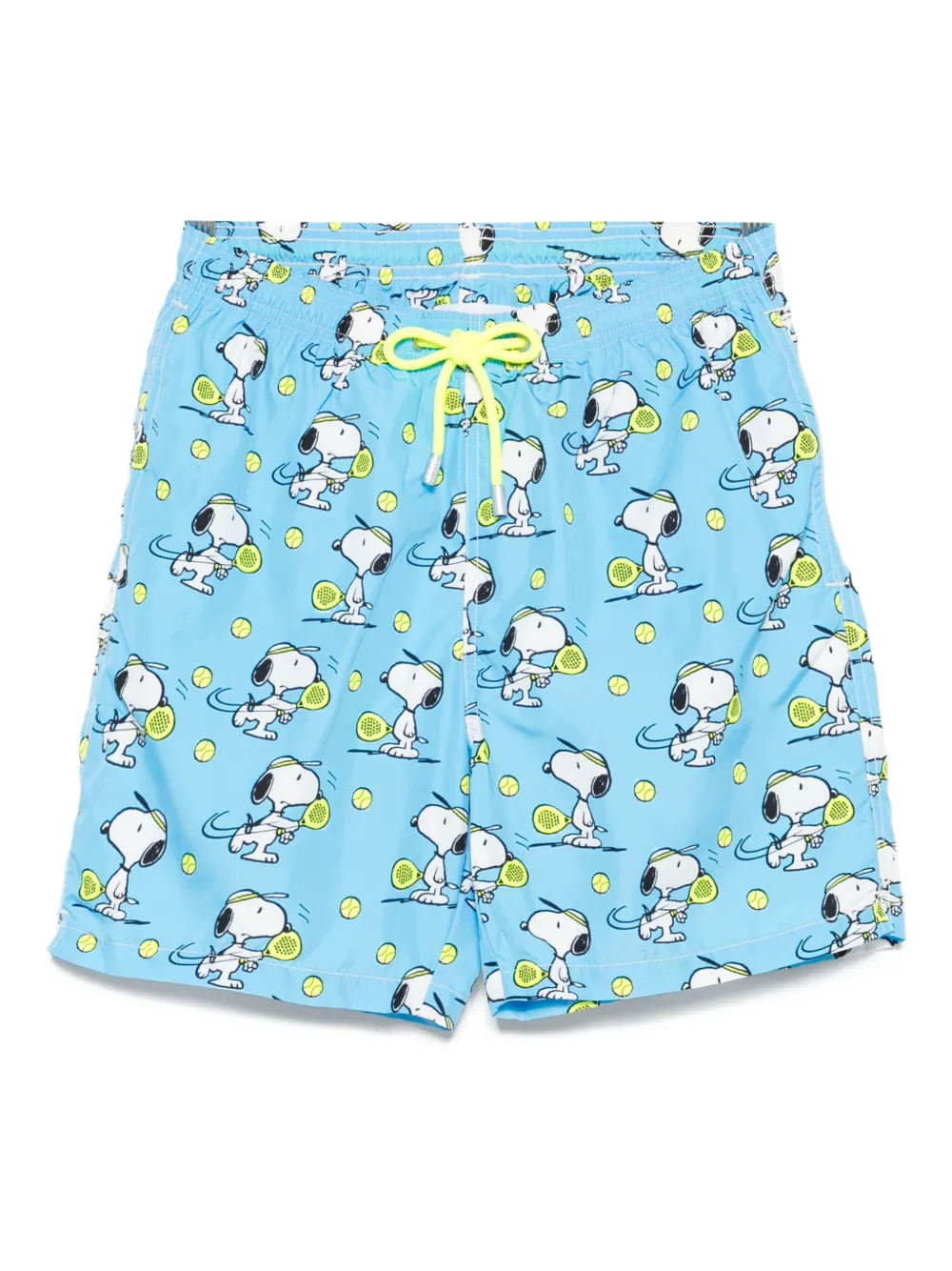 MC2 Saint Barth x Peanuts Snoopy-print swim shorts Blauw