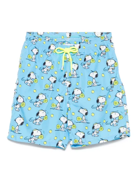 MC2 Saint Barth x Peanuts Snoopy-print swim shorts