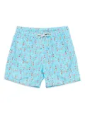 MC2 Saint Barth cocktail-print swim shorts - Blue