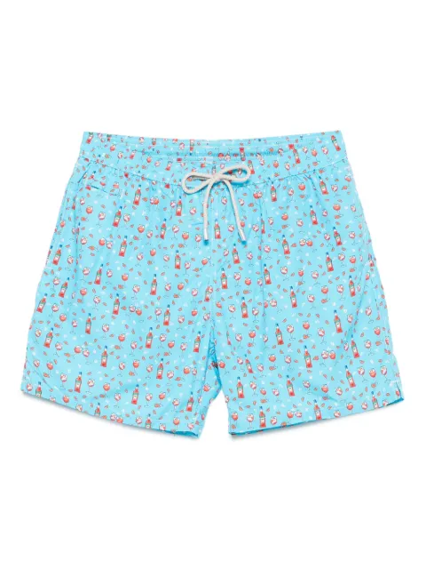 MC2 Saint Barth cocktail-print swim shorts