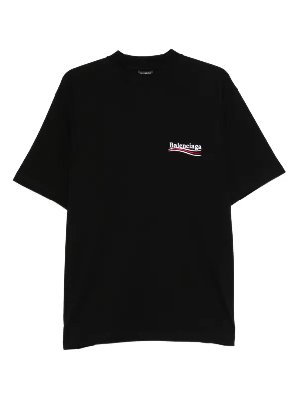 BALENCIAGA Tシャツ ブラック シンプル ロゴ M 30850566_59818561_600.jpg