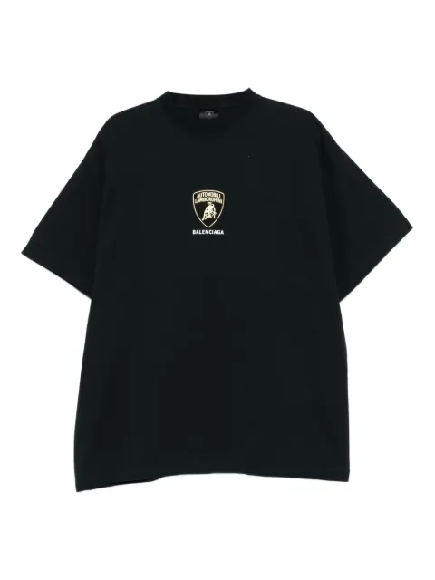 Balenciaga Automobili Lamborghini-emblem cotton T-shirt