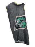 Kiko Kostadinov Satellite graphic-print asymmetric dress - Black