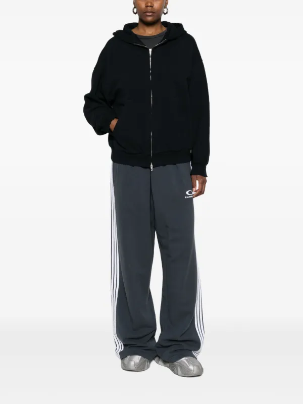 Balenciaga zip-up Hoodie | Blue | FARFETCH