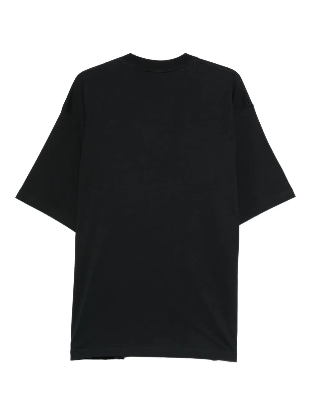 Balenciaga Nano BB katoenen T-shirt met logoprint Zwart