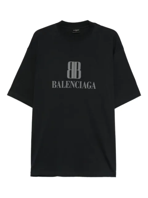 Balenciaga Nano BB logo-print cotton T-shirt