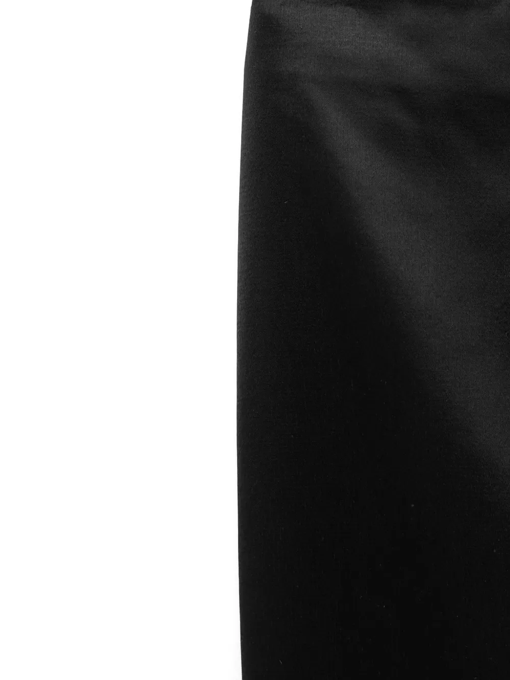 The Row Balmira satin pencil skirt Bruin