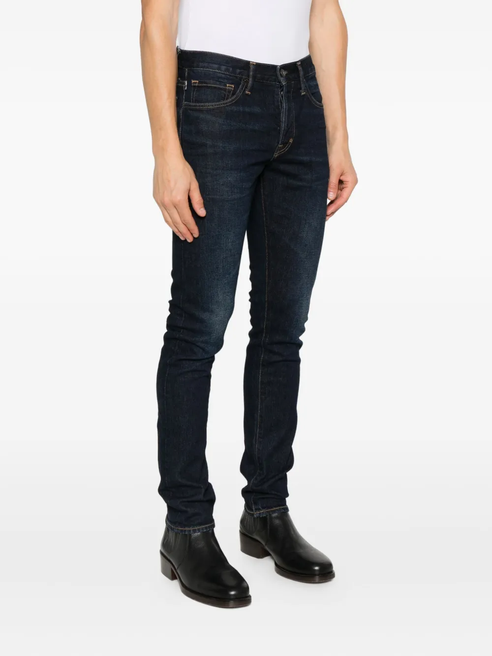 TOM FORD Jeans met vijf zakken Blauw