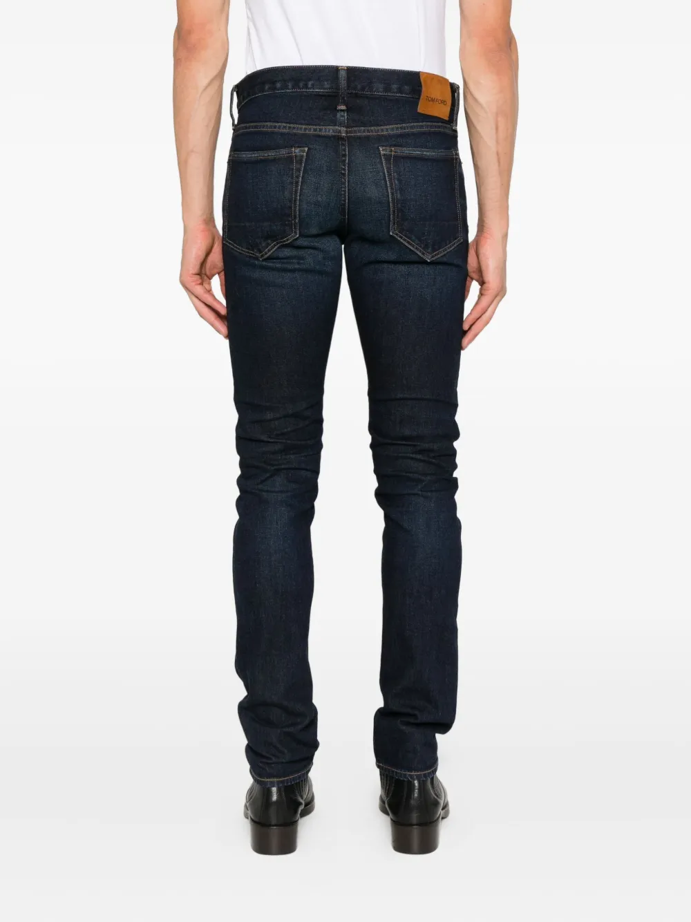 TOM FORD Jeans met vijf zakken Blauw