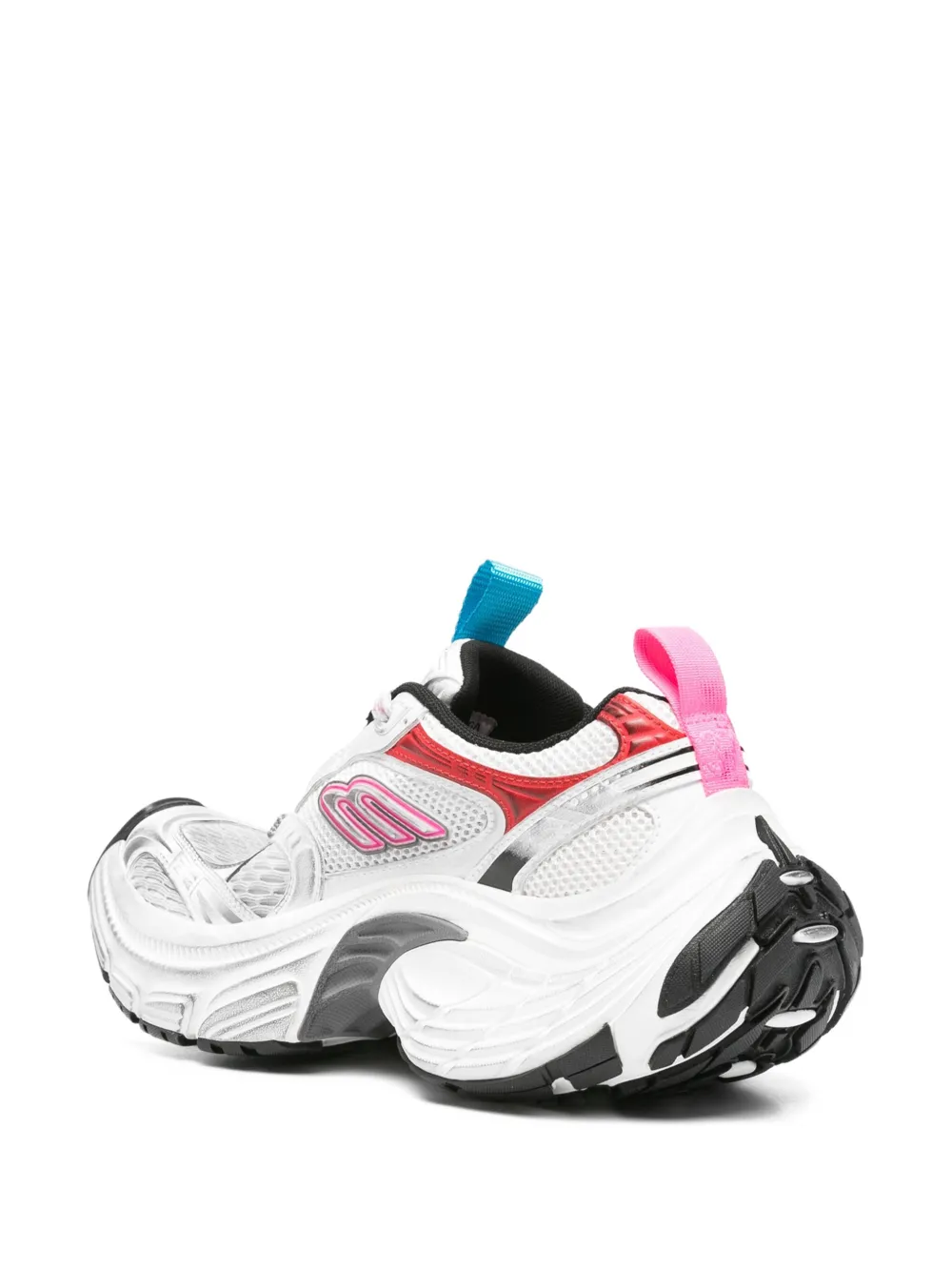 Balenciaga 6XL mesh and rubber sneakers White