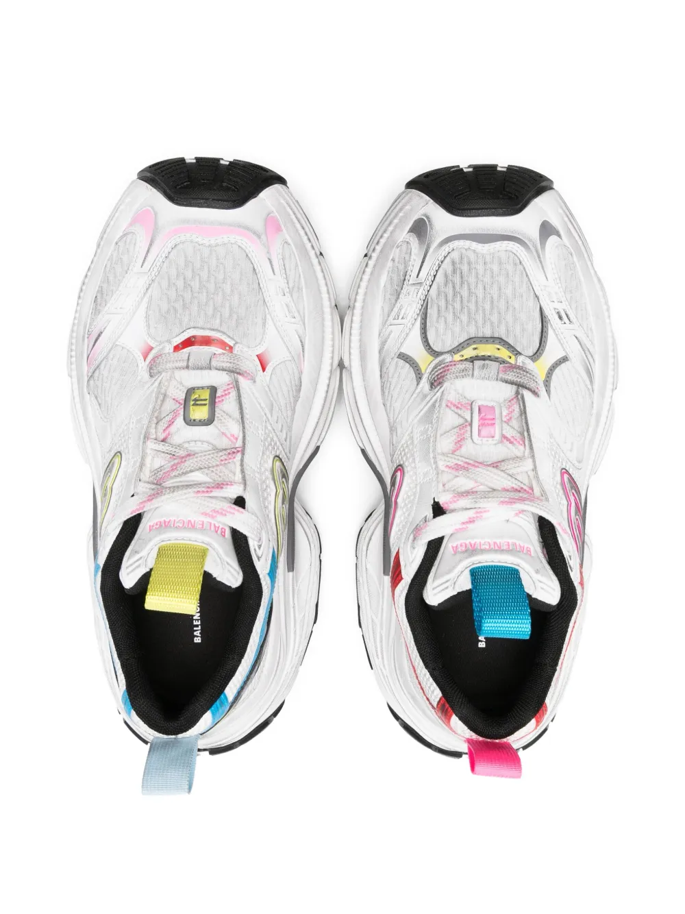Balenciaga 6XL mesh and rubber sneakers White