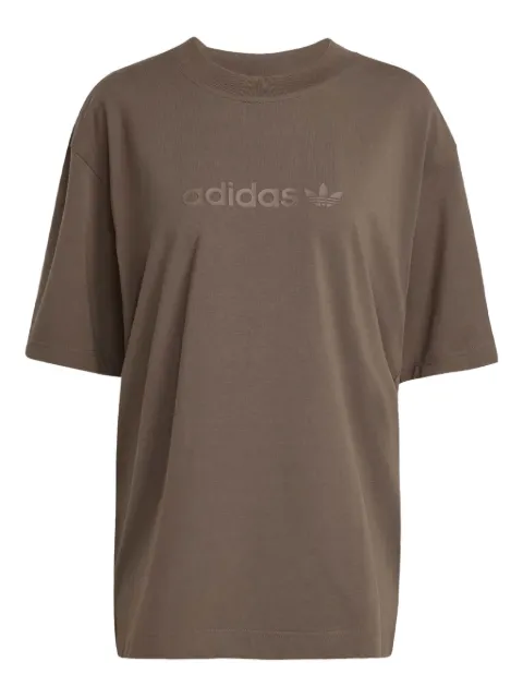 adidas logo-appliqué T-shirt