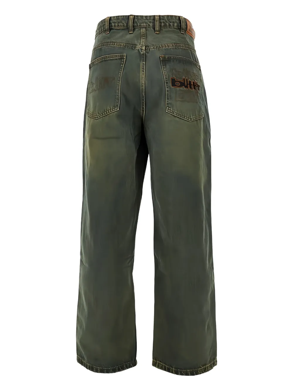 BUTTER GOODS drawstring wide-leg jeans | Wide-Leg Jeans | Image 2