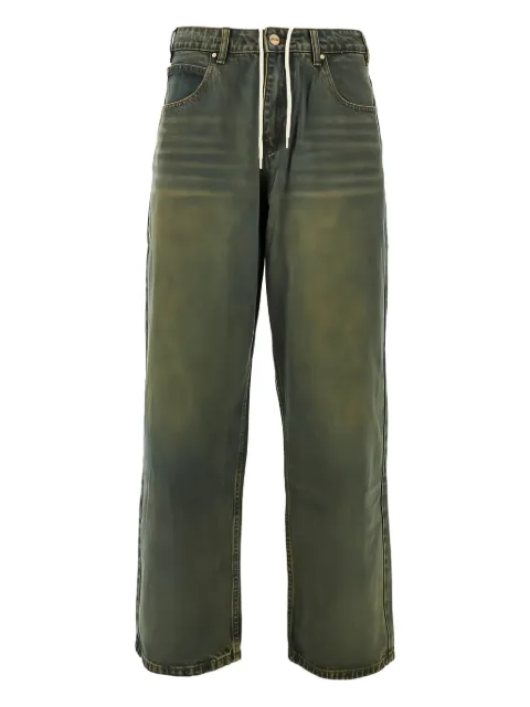 BUTTER GOODS drawstring wide-leg jeans