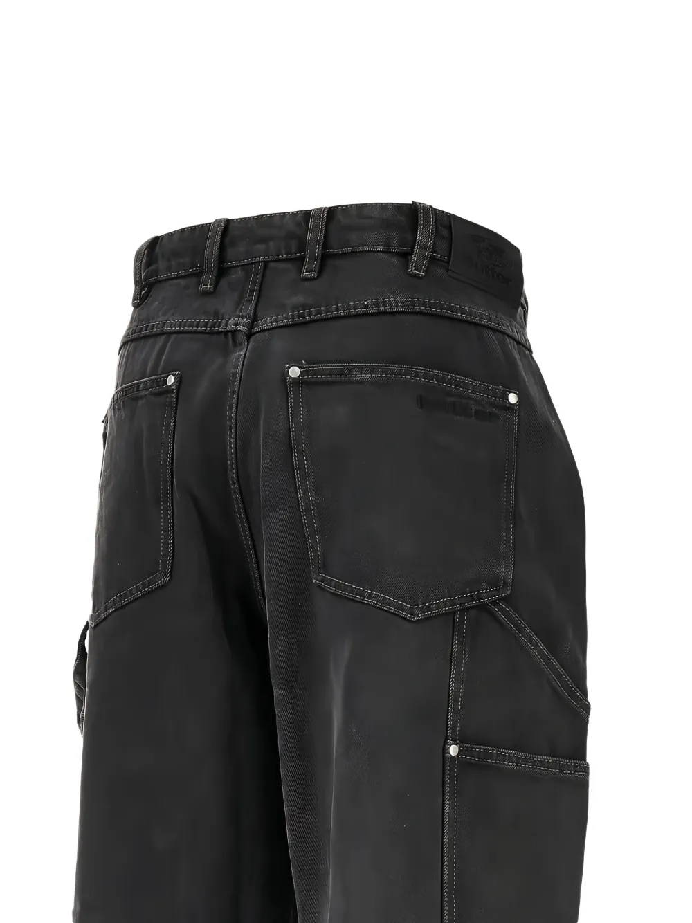 BUTTER GOODS Davide jeans met cargozak Zwart