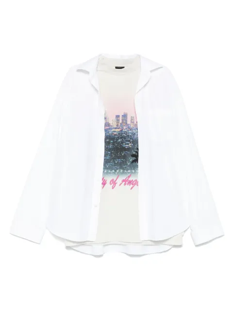 Balenciaga long-sleeve cotton shirt