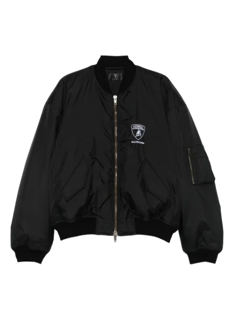Balenciaga Automobili Lamborghini-logo bomber jacket