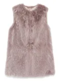 Herno faux-fur sleeveless vest - Grey