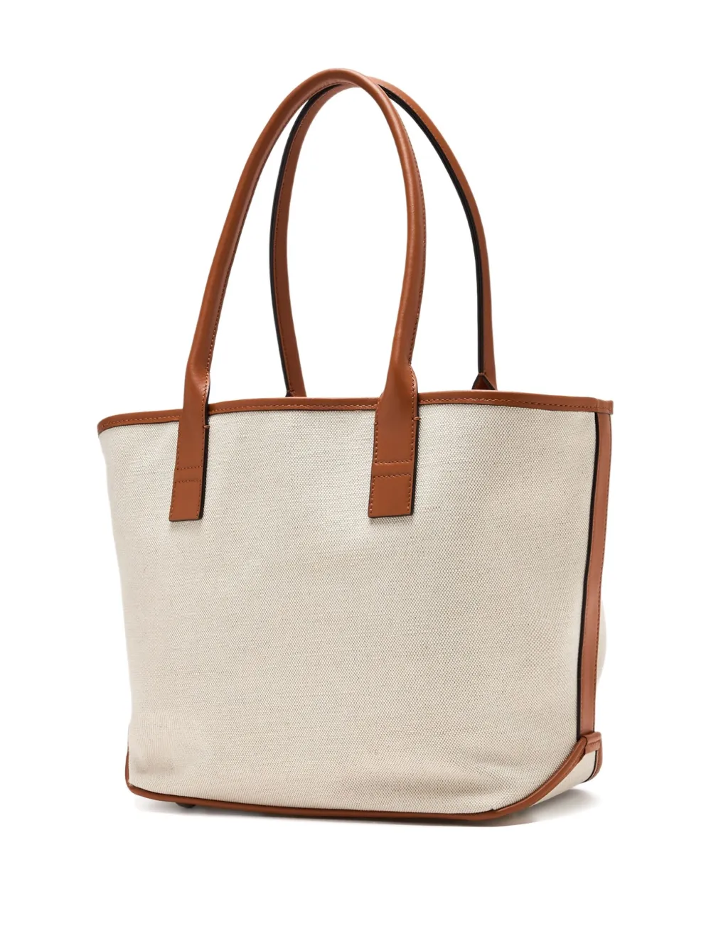 Hogan embossed-logo canvas tote bag - Beige