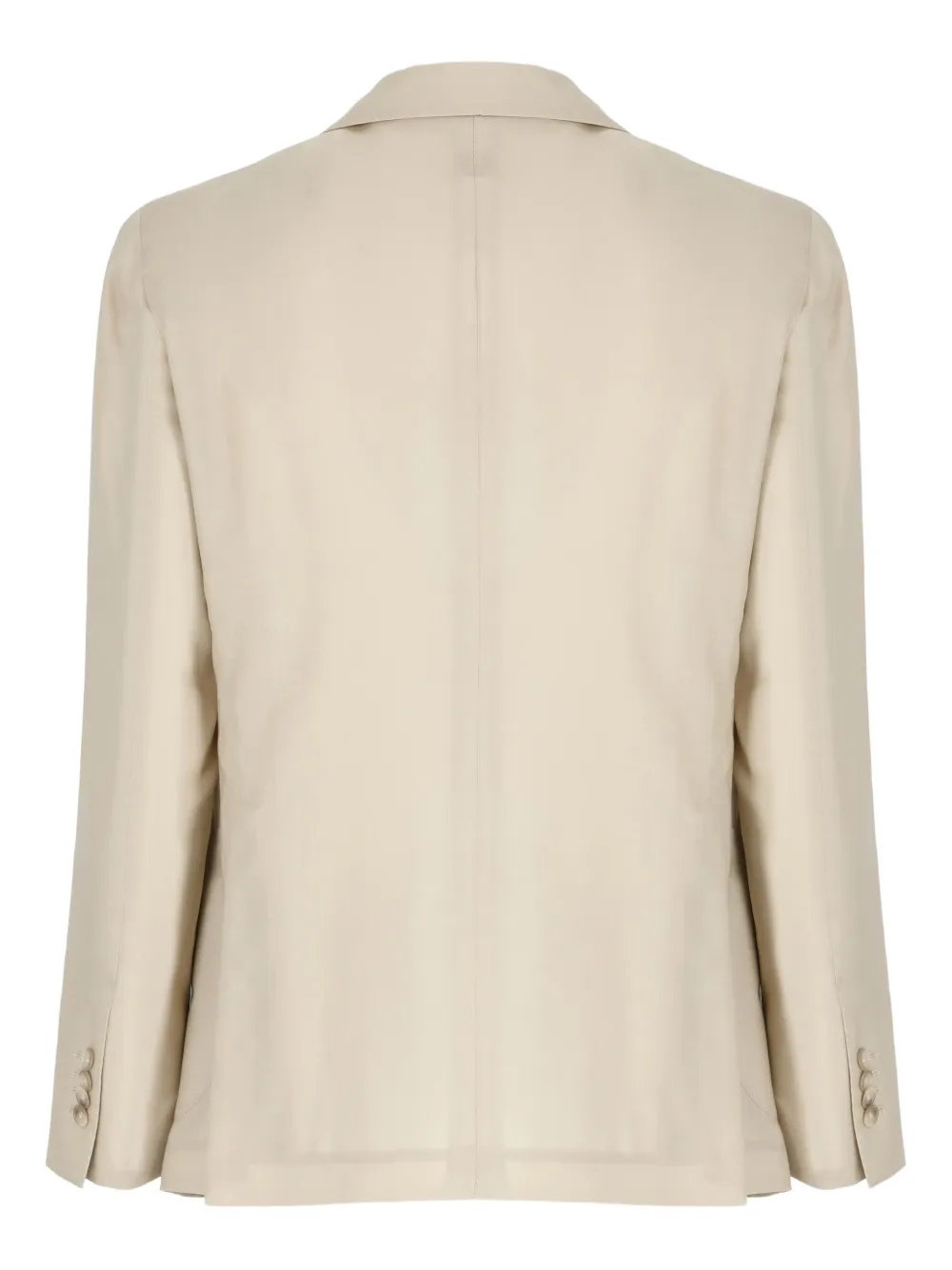 Tagliatore Blazer met enkele rij knopen Beige