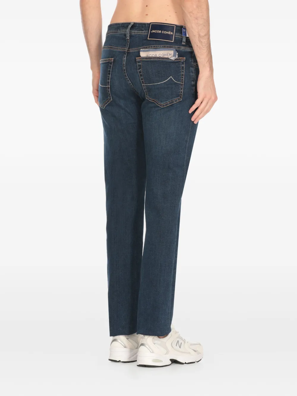 Jacob Cohën Jeans met contrasterende stiksels Blauw