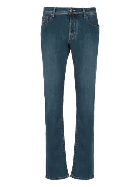 Jacob Cohën contrast-stitching jeans