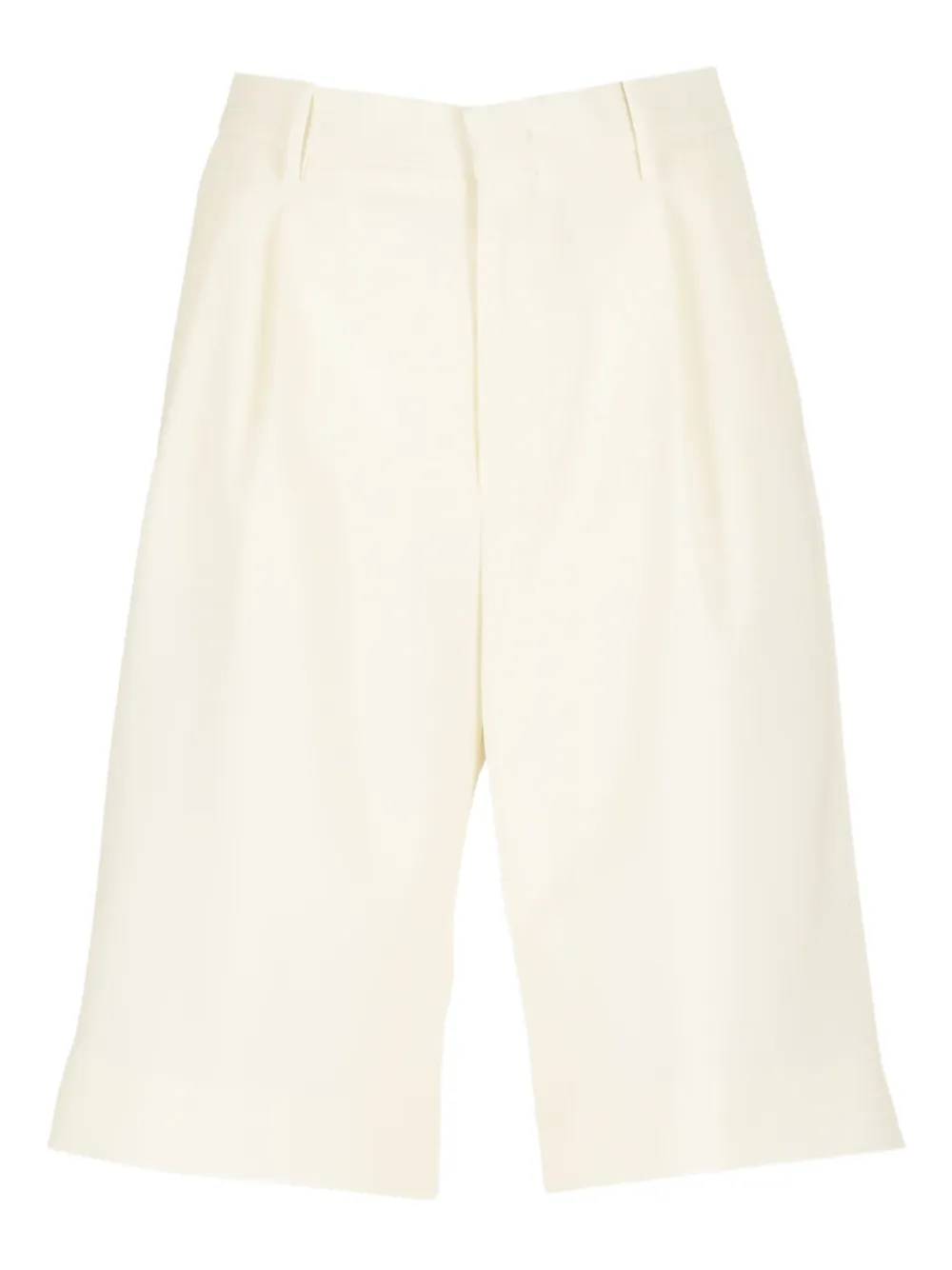 Tagliatore Shorts met geplooid detail Wit