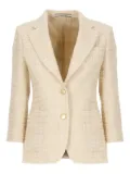 Tagliatore tweed blazer - Neutrals