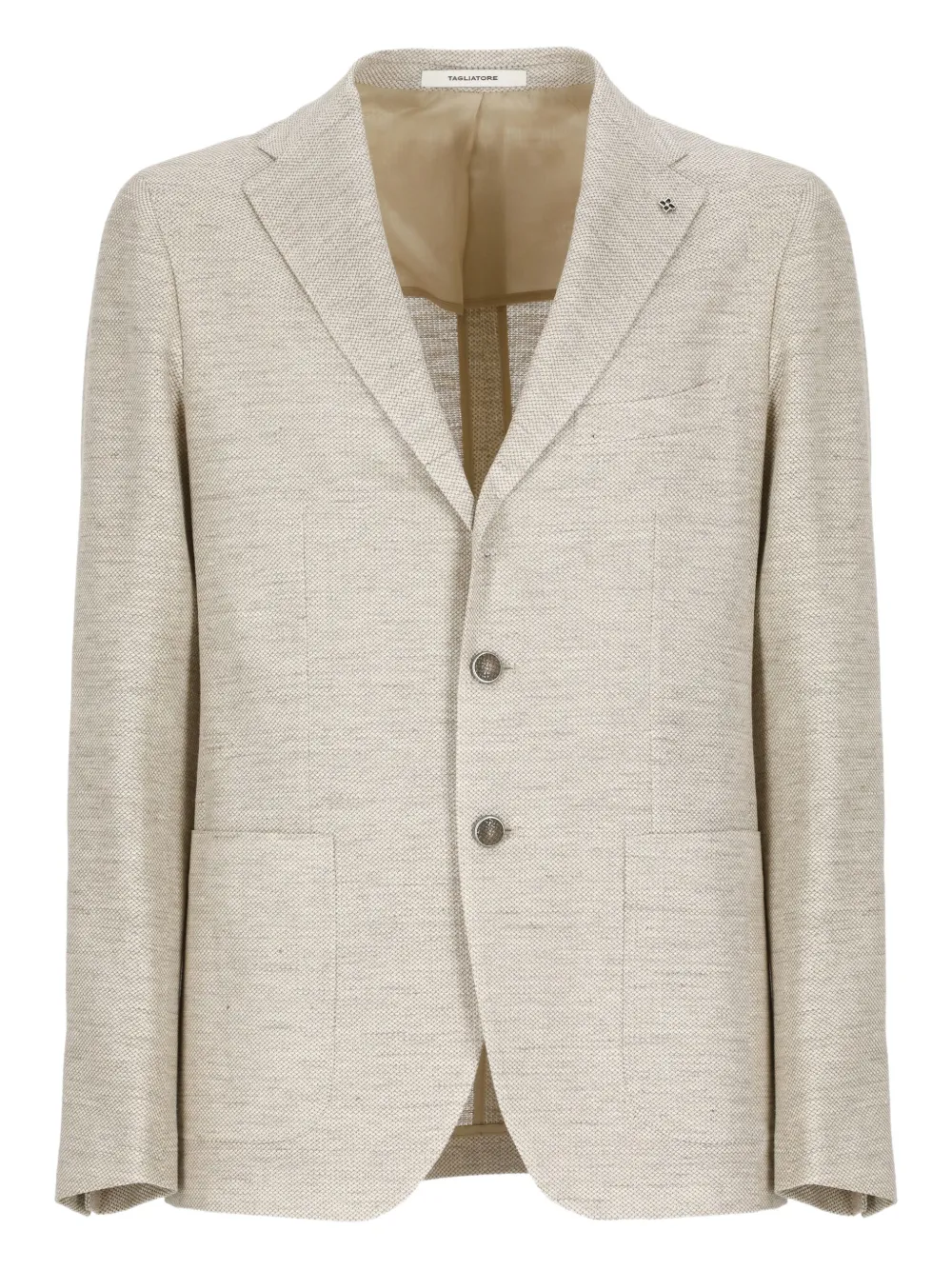Tagliatore Blazer met opgestikte zakken Grijs