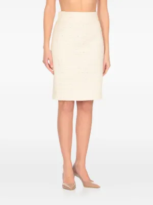 スカート TAGLIATORE Woman Skirt Ivory MAYC50004 A1126 Tagliatore Skirts for Women - Shop on FARFETCH