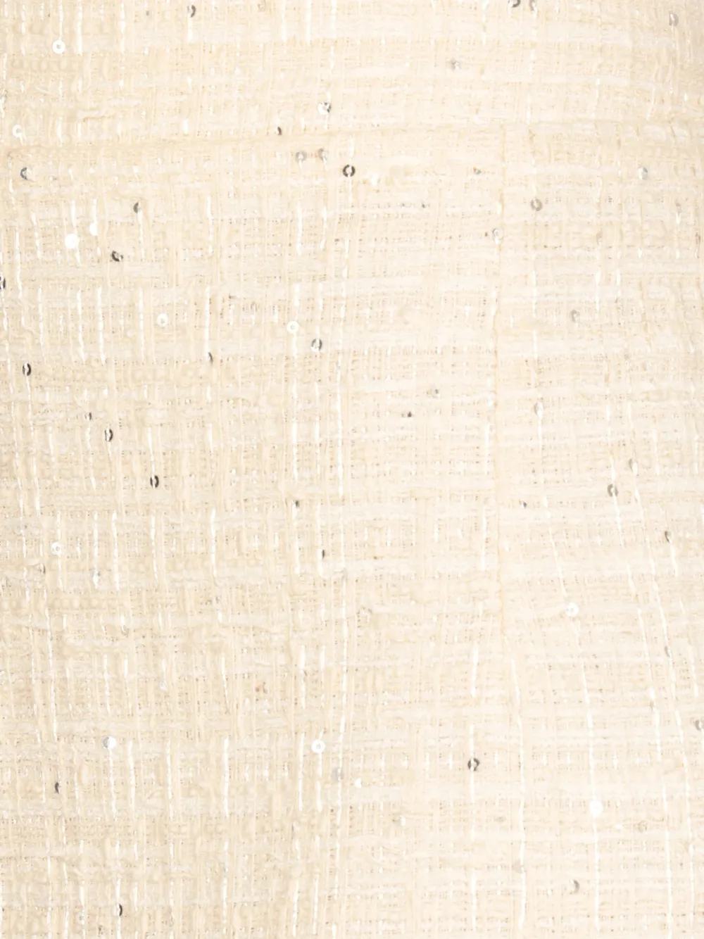 Tagliatore Rok verfraaid met pailletten Beige