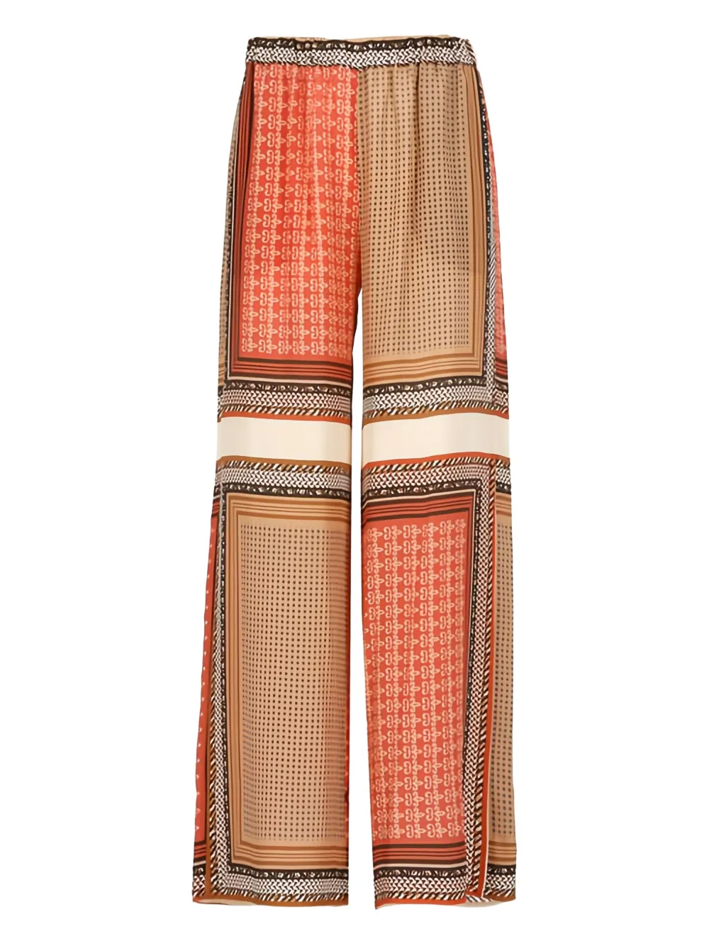 Antonelli Broek met patroon Oranje