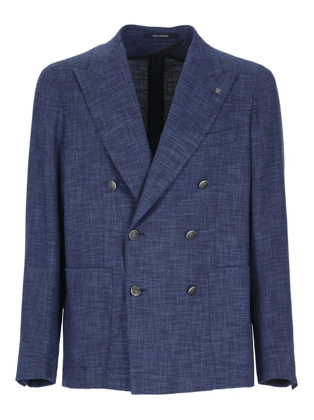 Tagliatore Blazer met dubbele rij knopen Blauw