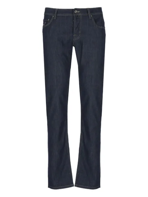 Jacob Cohën contrast-stitching jeans