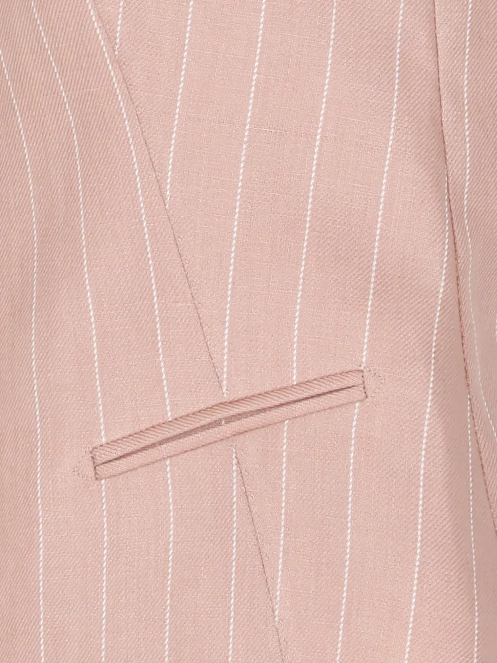 Tagliatore Gestreept gilet met knopen Roze