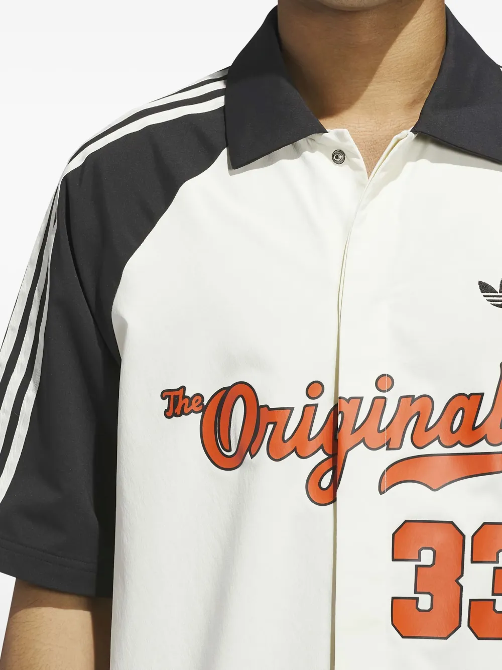 adidas Winter Shooter overhemd met raglan mouwen Beige