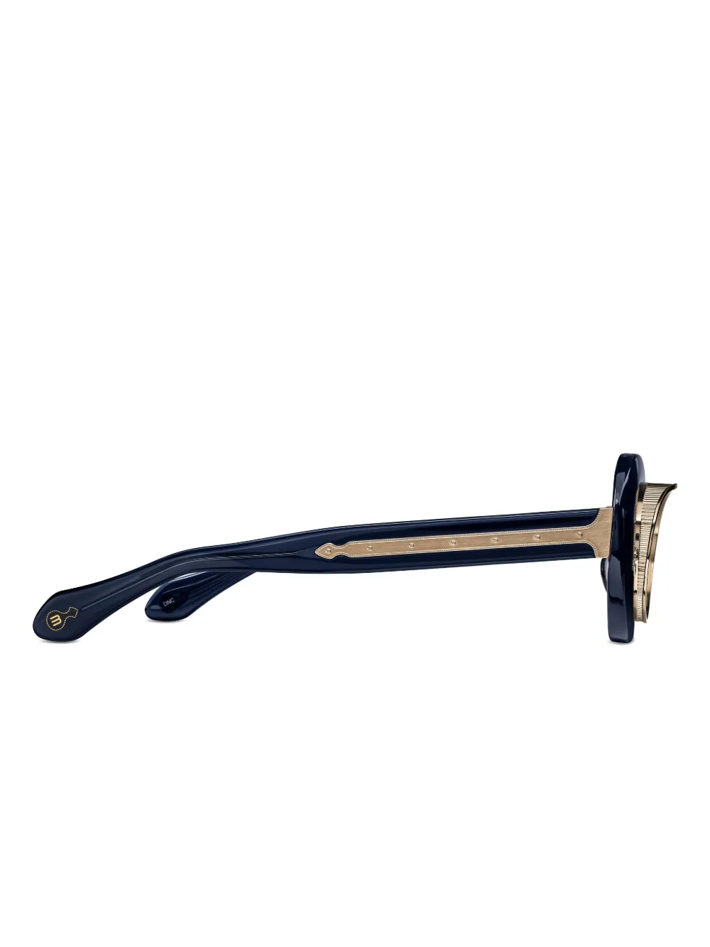 Matsuda gold-detail oval-frame sunglasses | Men | Image 2