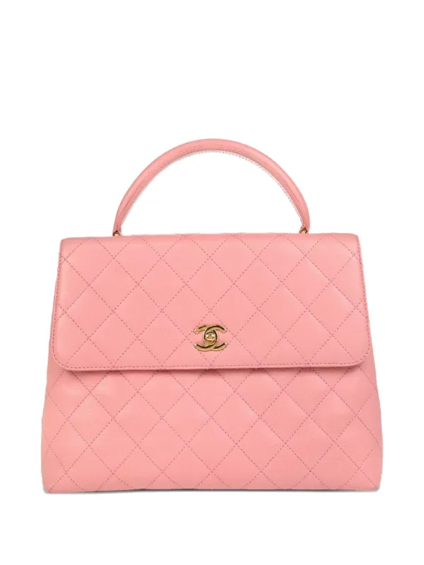 CHANEL Pre-Owned 2005 キルティング ハンドバッグ | ピンク | FARFETCH JP
