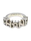 CHANEL Pre-Owned 2001 lettered ring - Silver