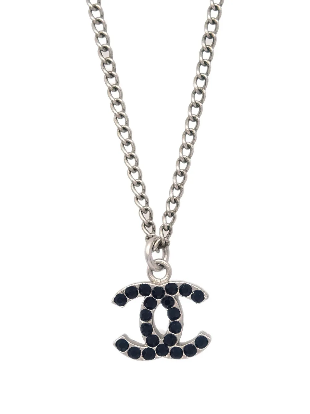 CHANEL Pre-Owned 2005 CC logo-pendant necklace | Image 2