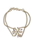 CHANEL Pre-Owned 2005 snowflake chain bracelet - Gold