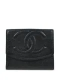CHANEL Pre-Owned 1997 leather bifold wallet - Black