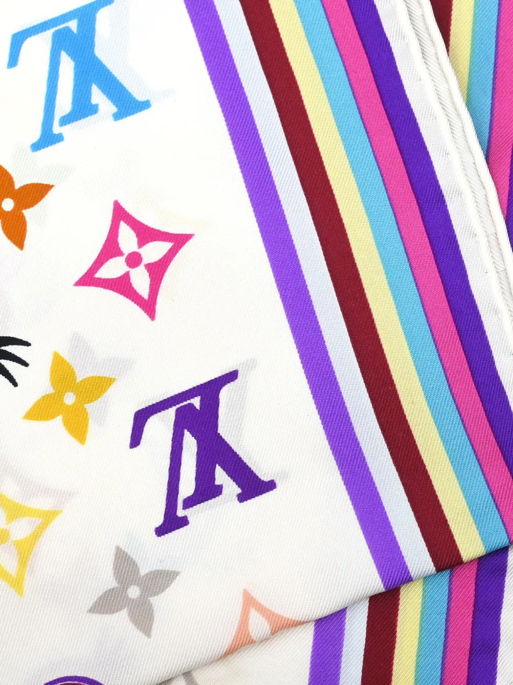 Louis Vuitton Pre-Owned 1990-2000s Eye Love scarf | Image 2
