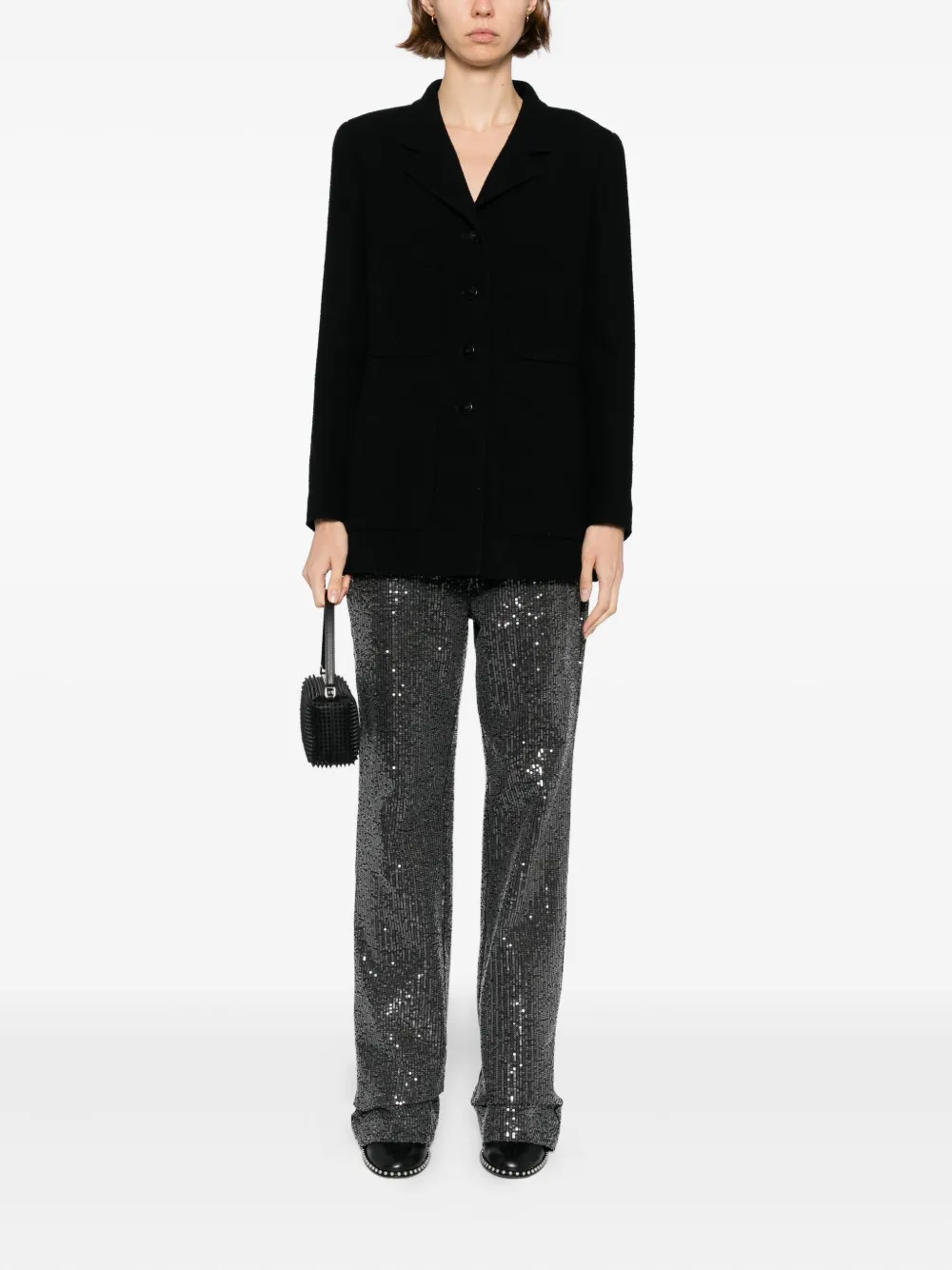 CHANEL Pre-Owned 1998 tweed jacket | Image 2