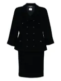 CHANEL Pre-Owned 1995 tweed suit - Blue