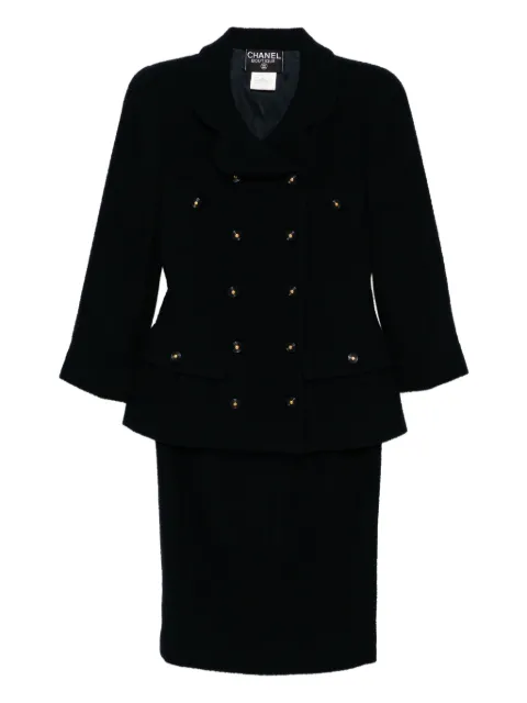 CHANEL Pre-Owned 1995 tweed suit