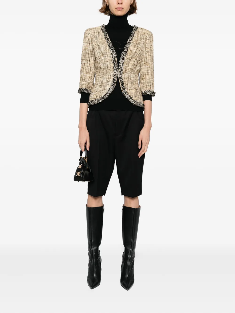 CHANEL Pre-Owned 2003 tweed jacket | Image 2