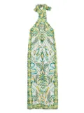 FARM Rio Tropical Tapestry maxi dress - Green