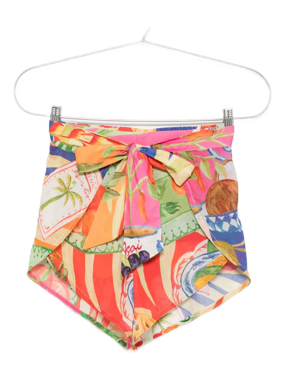 FARM Rio Summer Picnic shorts - Rosso