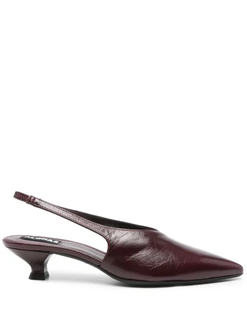 ALOHAS 40mm slingback pointed-toe heeled pumps